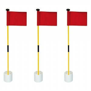 Golf Putting Green Flag Set