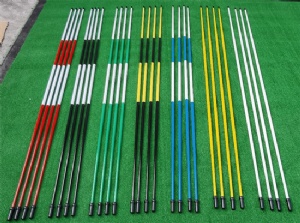 Golf Tournament Flagsticks