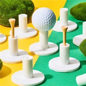 Golf Rubber Tee Holder Set
